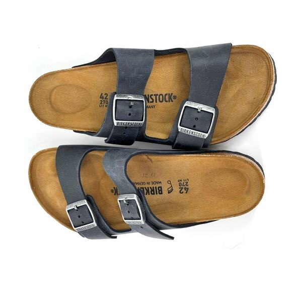 NIB Black Birkenstock Arizona BS Unisex Sandals Size 42 - Picture 4 of 14